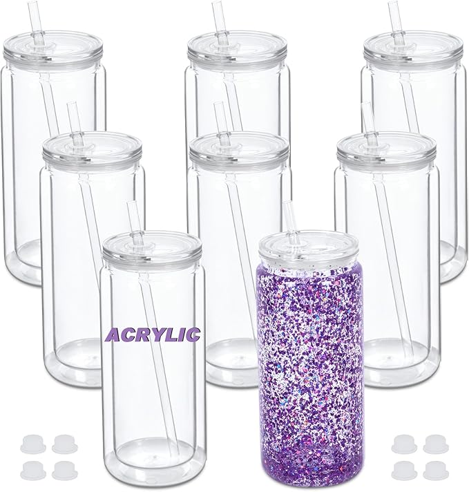 20oz Snowglobe Tumblers