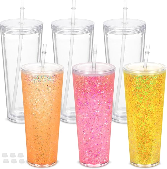 24oz Snowglobe Tumblers